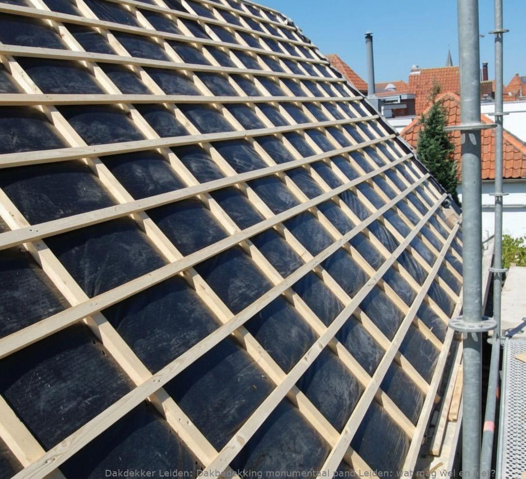 Dakbedekking Monumentaal Pand Leiden