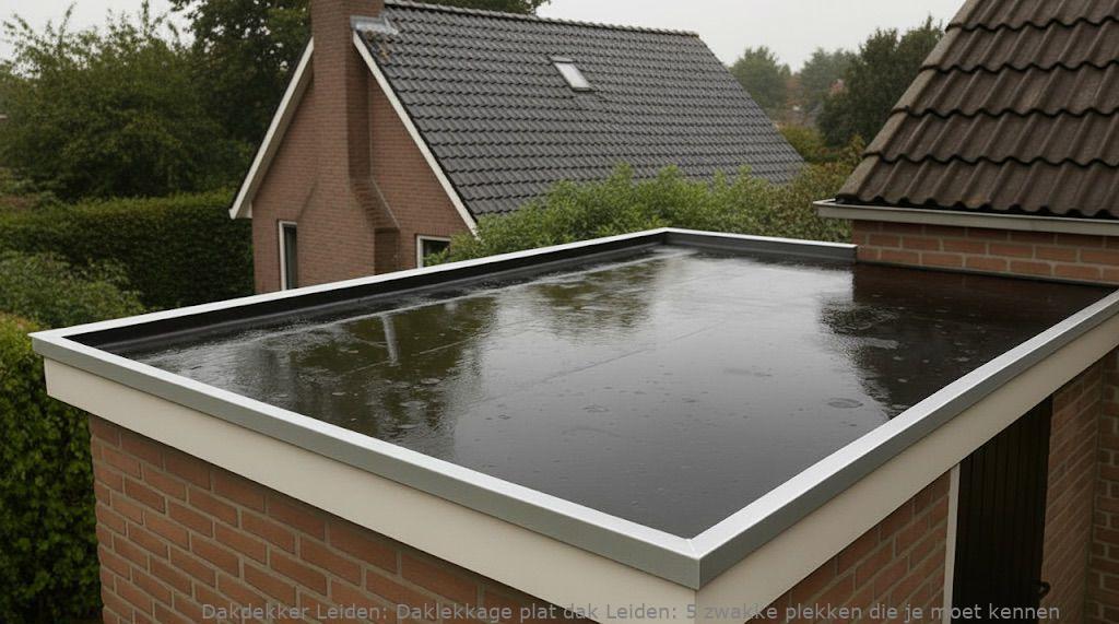Daklekkage Plat Dak Leiden