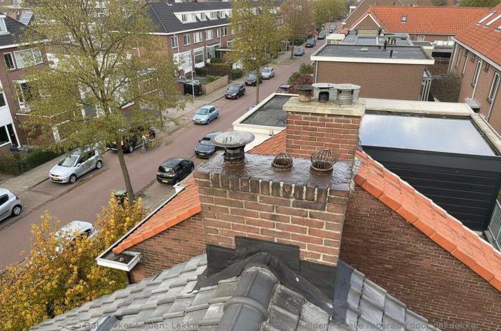 Lekkage Aan De Schoorsteen Leiden
