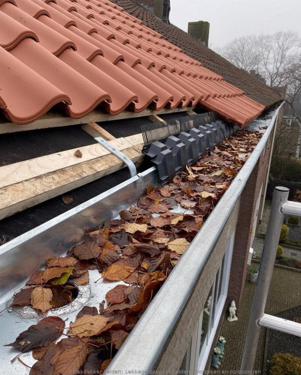 Lekkage Dakgoot Leiden 1