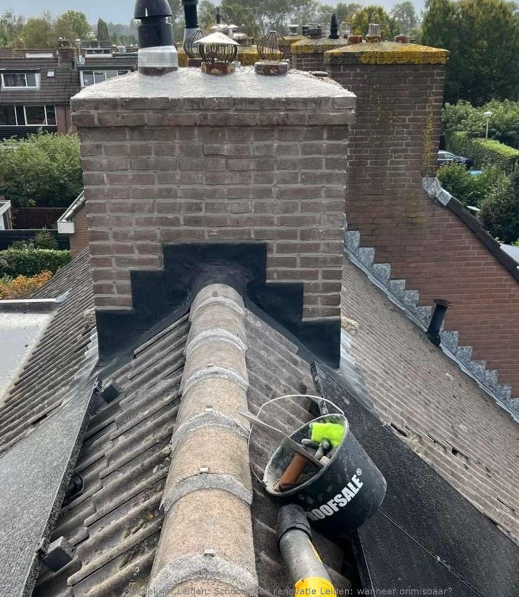 Schoorsteen Renovatie Leiden 1